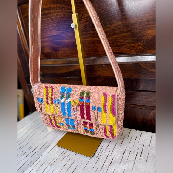 ❄️ Winter Beaded Ski Bag – Anthropologie Inspired ❄️ - Picture 3 of 7